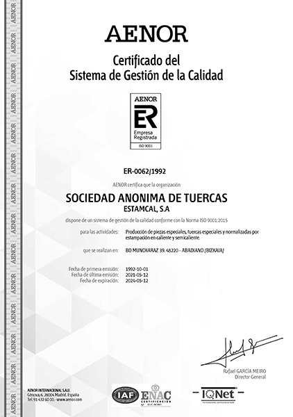 ESTAMCAL ISO9001